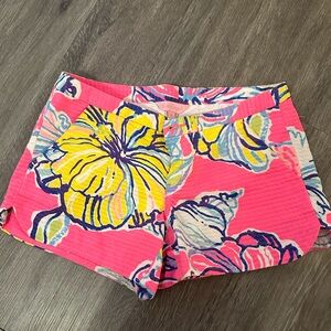 Lilly Pulitzer Adie Swept by the Tide Textured Shorts